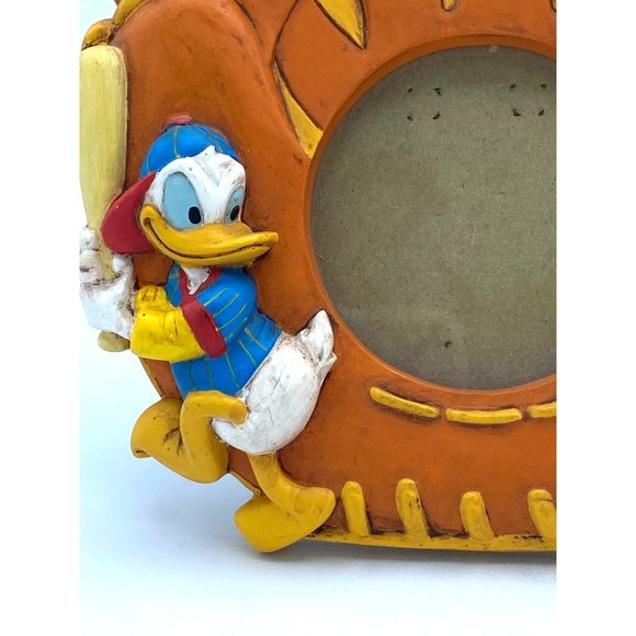 Mickey Mouse and Donald Duck Baseball Photo Frame Disney China Vintage/Rare - Picture 2 of 7